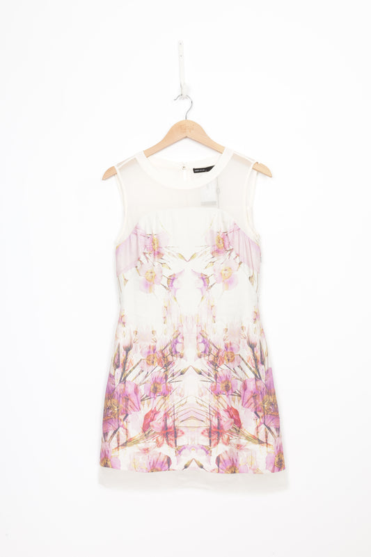 Karen Millen Womens Cream Dress Size 10