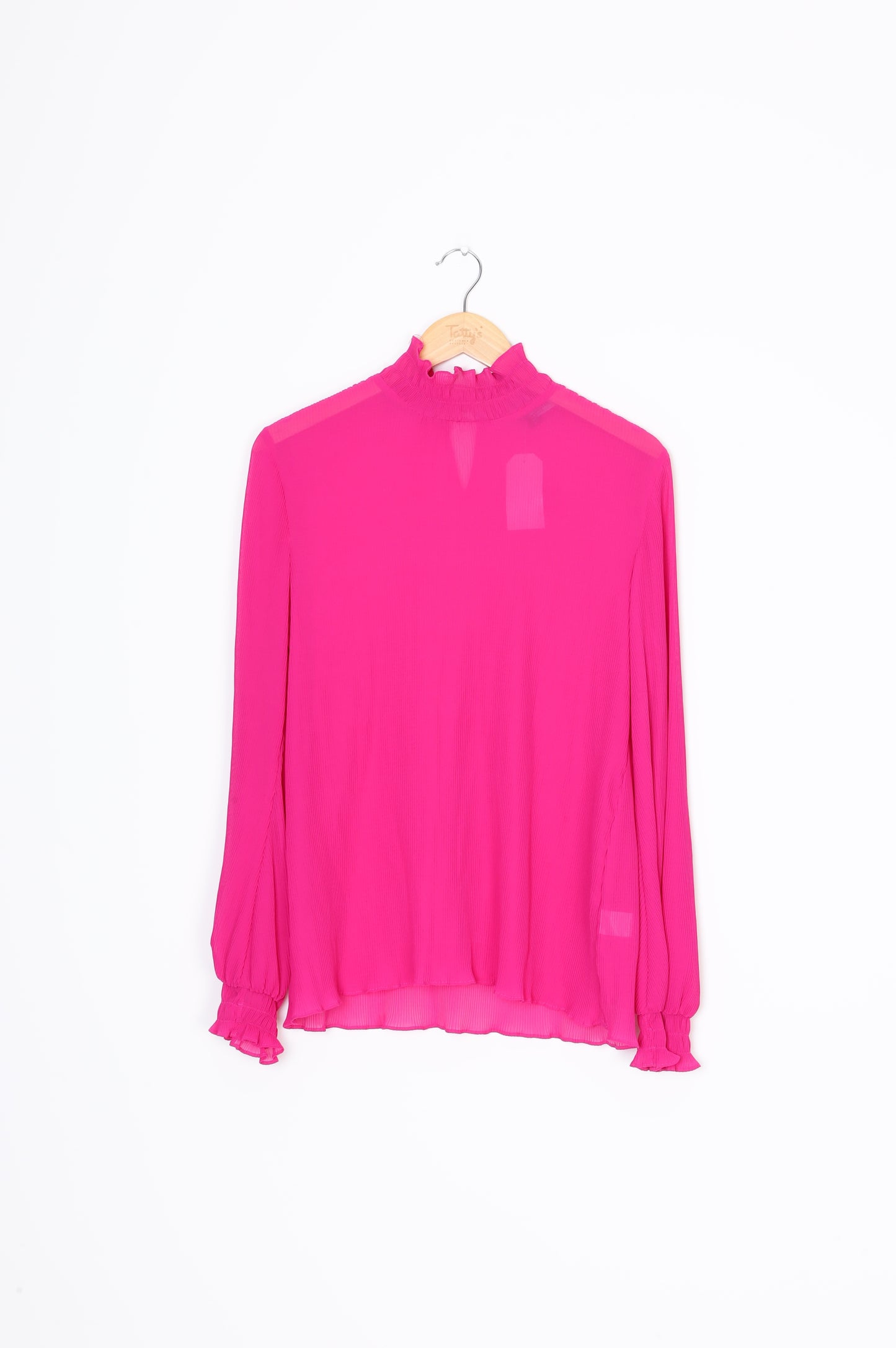 Kate Sylvester Womens Pink Blouse Size 12