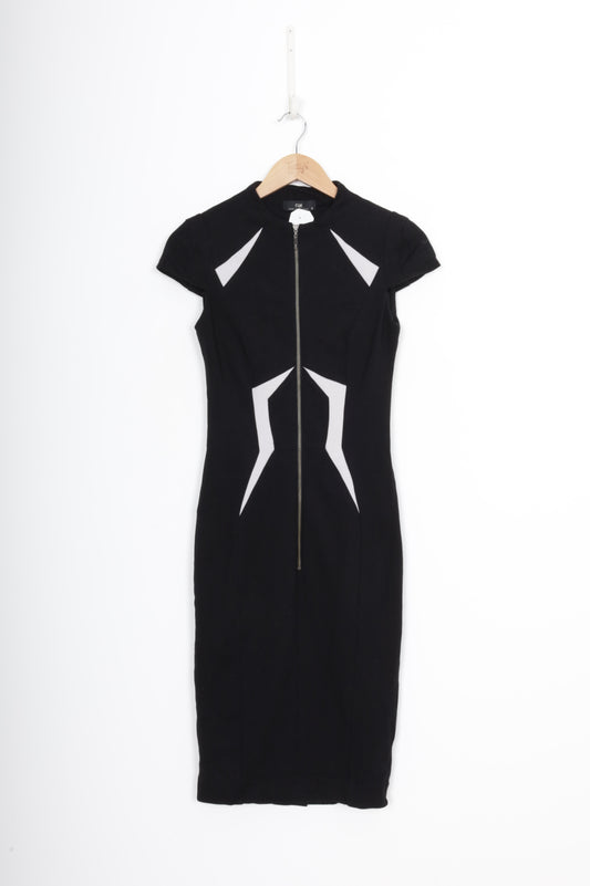 Cue Womens Black Dress Size 8