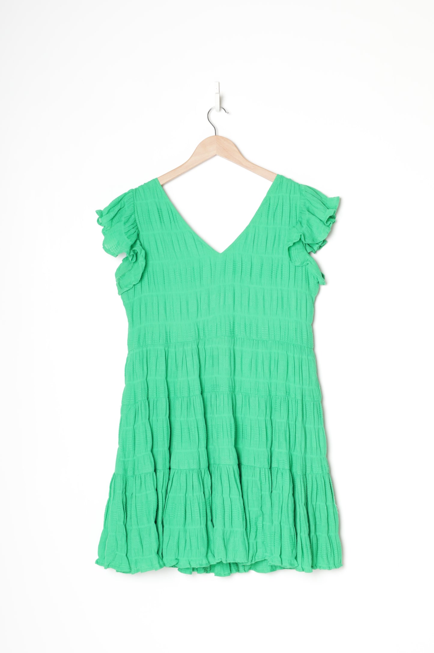 Ivy + Jack Womens Green Dress Size M