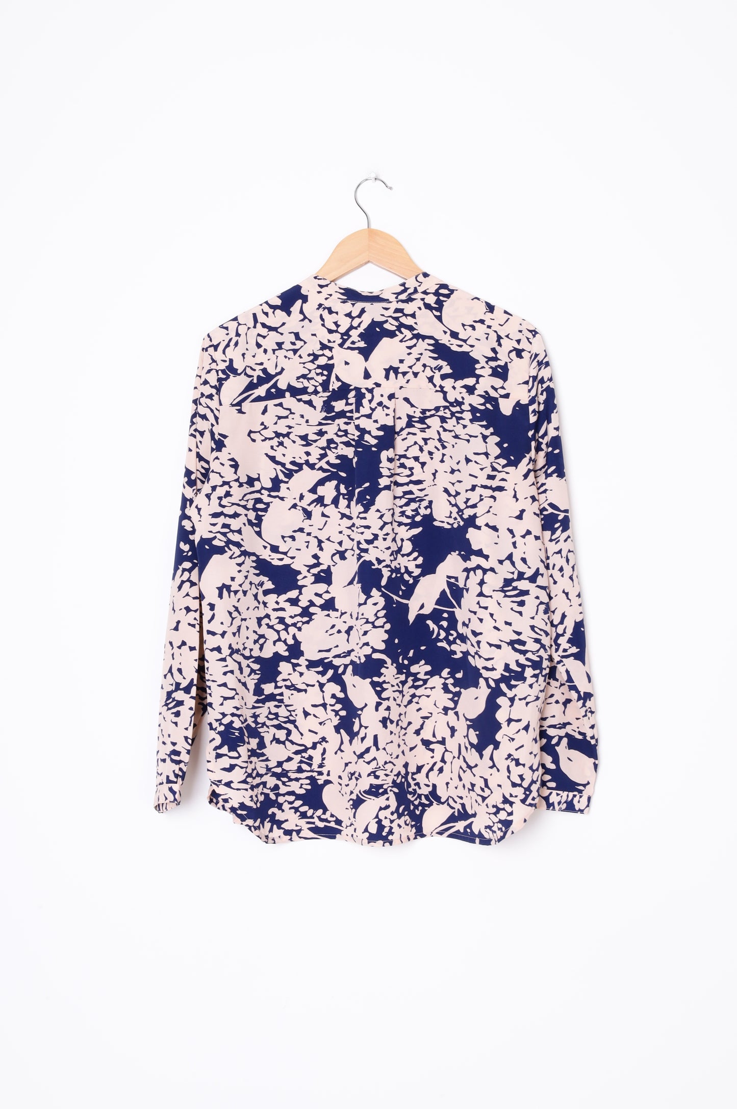 Ben Simon Womens Blue Top Size L