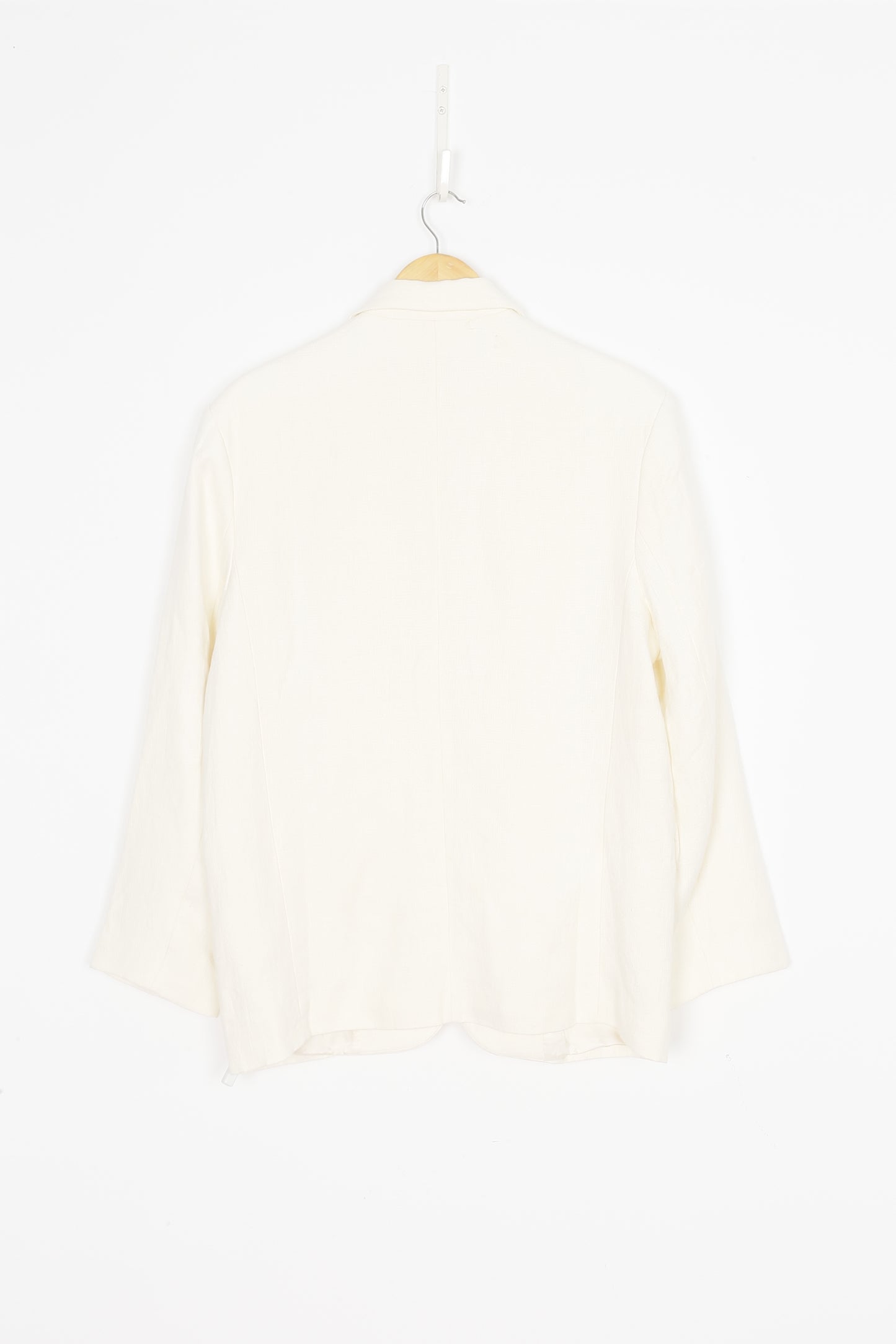 Anine Bing Womens Cream Blazer Size L