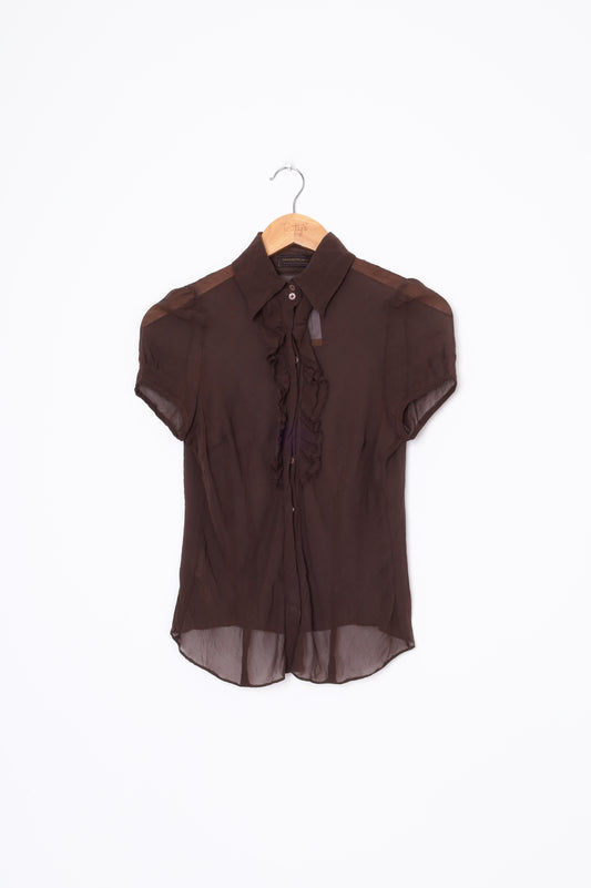 TomorrowLand Womens Brown Top Size 38