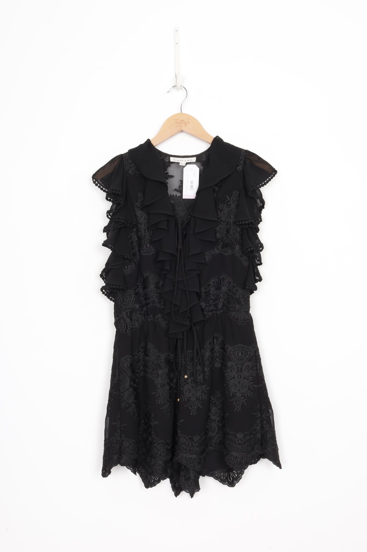 Shona Joy Womens Black Dress Size 8