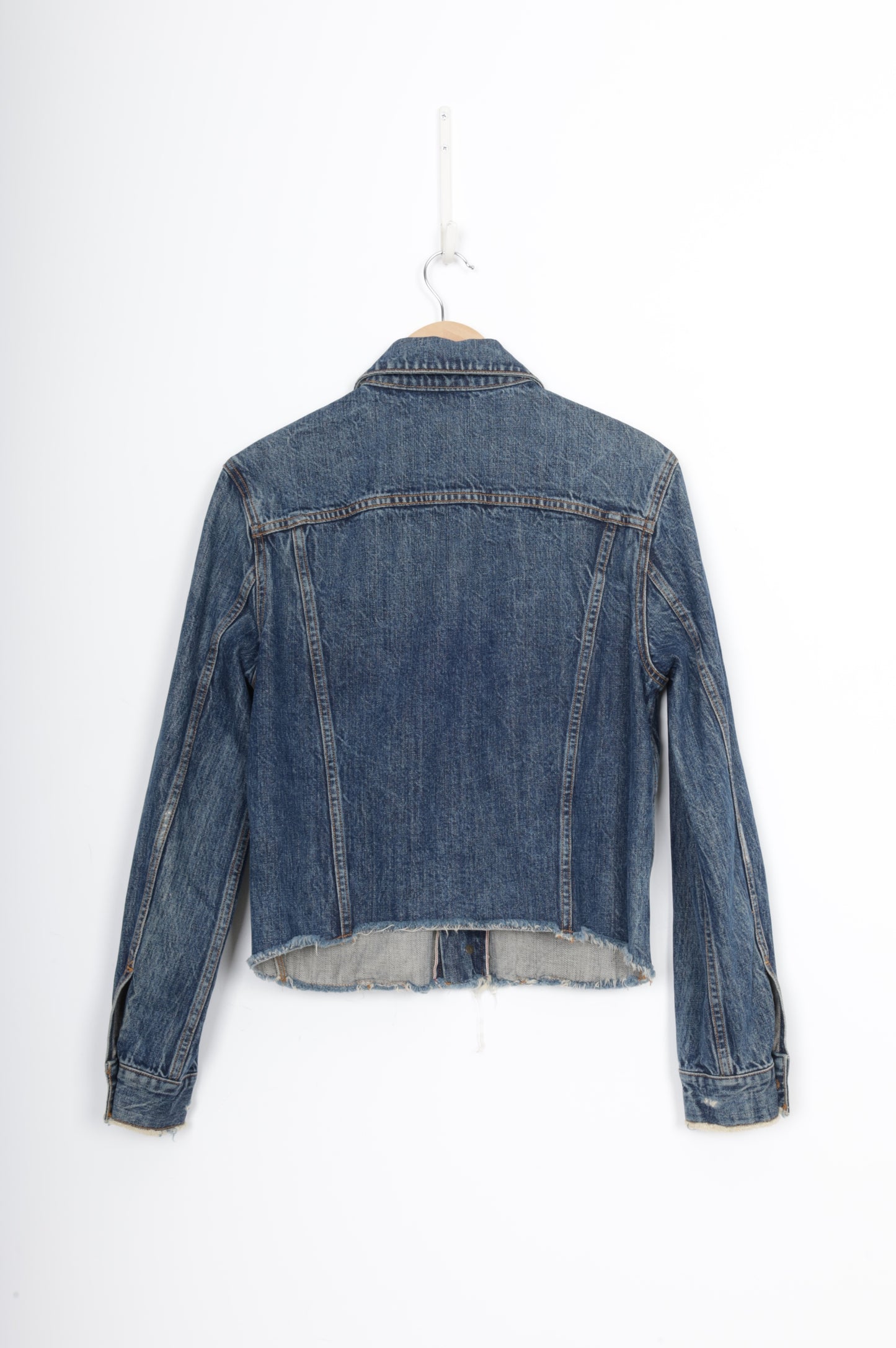 Vince. Womens Blue Jacket Size M