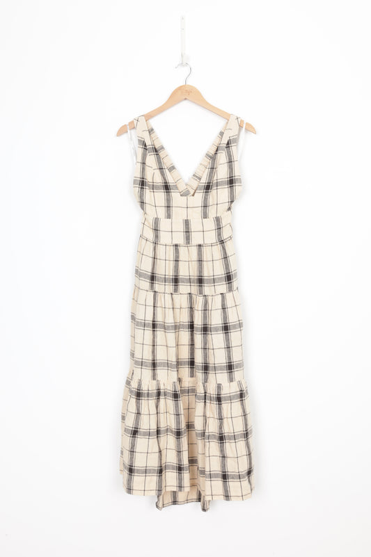 Shona Joy Womens Beige Dress Size 8