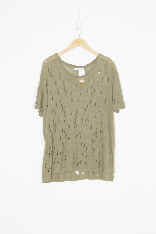 IRO Womens Green Shirt Size 2