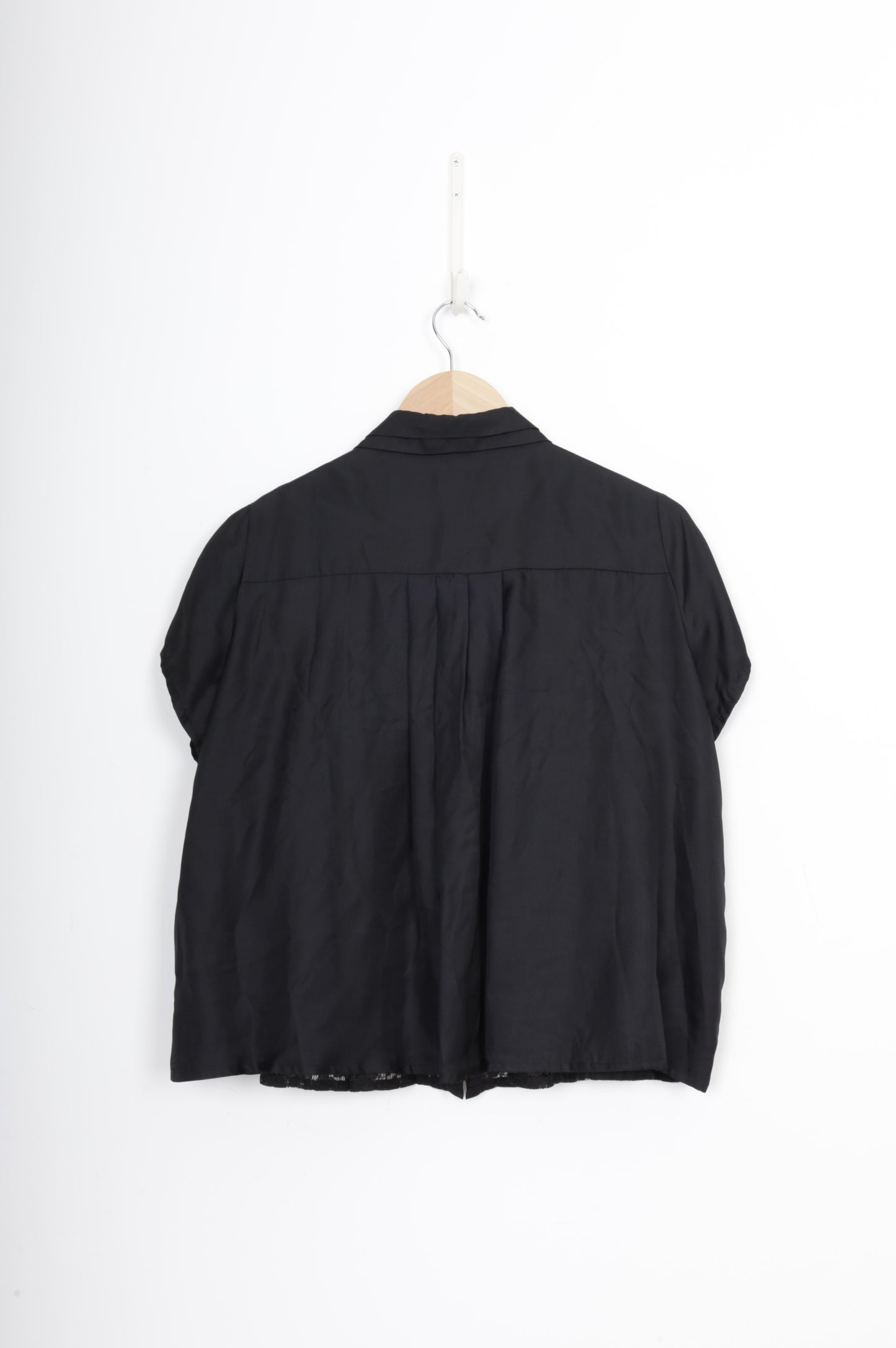 Salasai Womens Black Top Size S