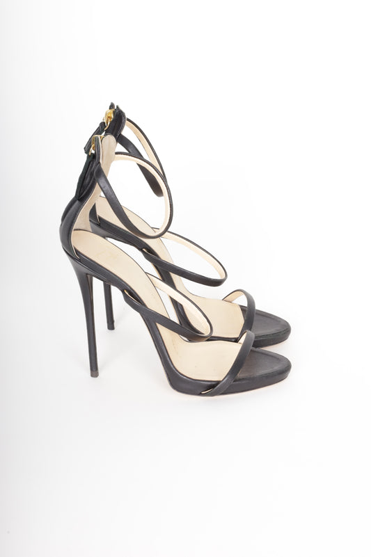Giuseppe Zanotti Womens Black Heels Size EU 37