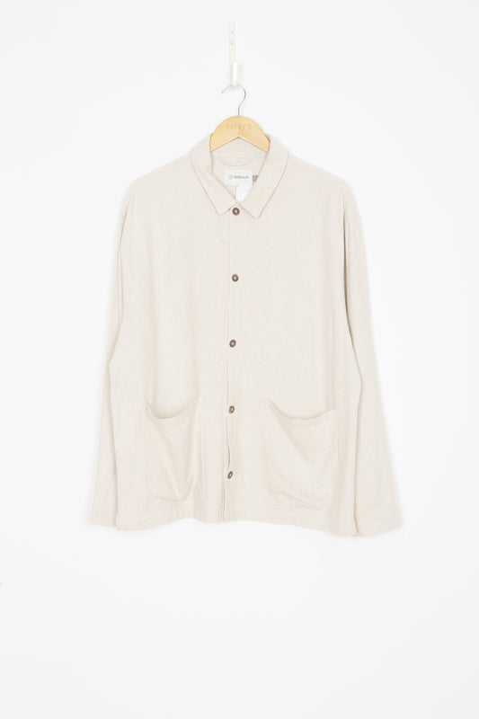 Satta Mens Beige Shirt Size L