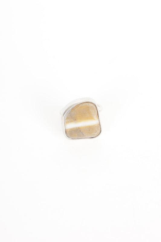 Harriet Xooj Womens Silver Ring Size 7