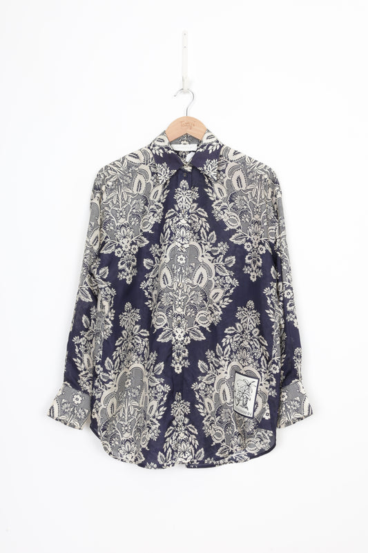 Zimmermann Womens Blue Shirt Size 1