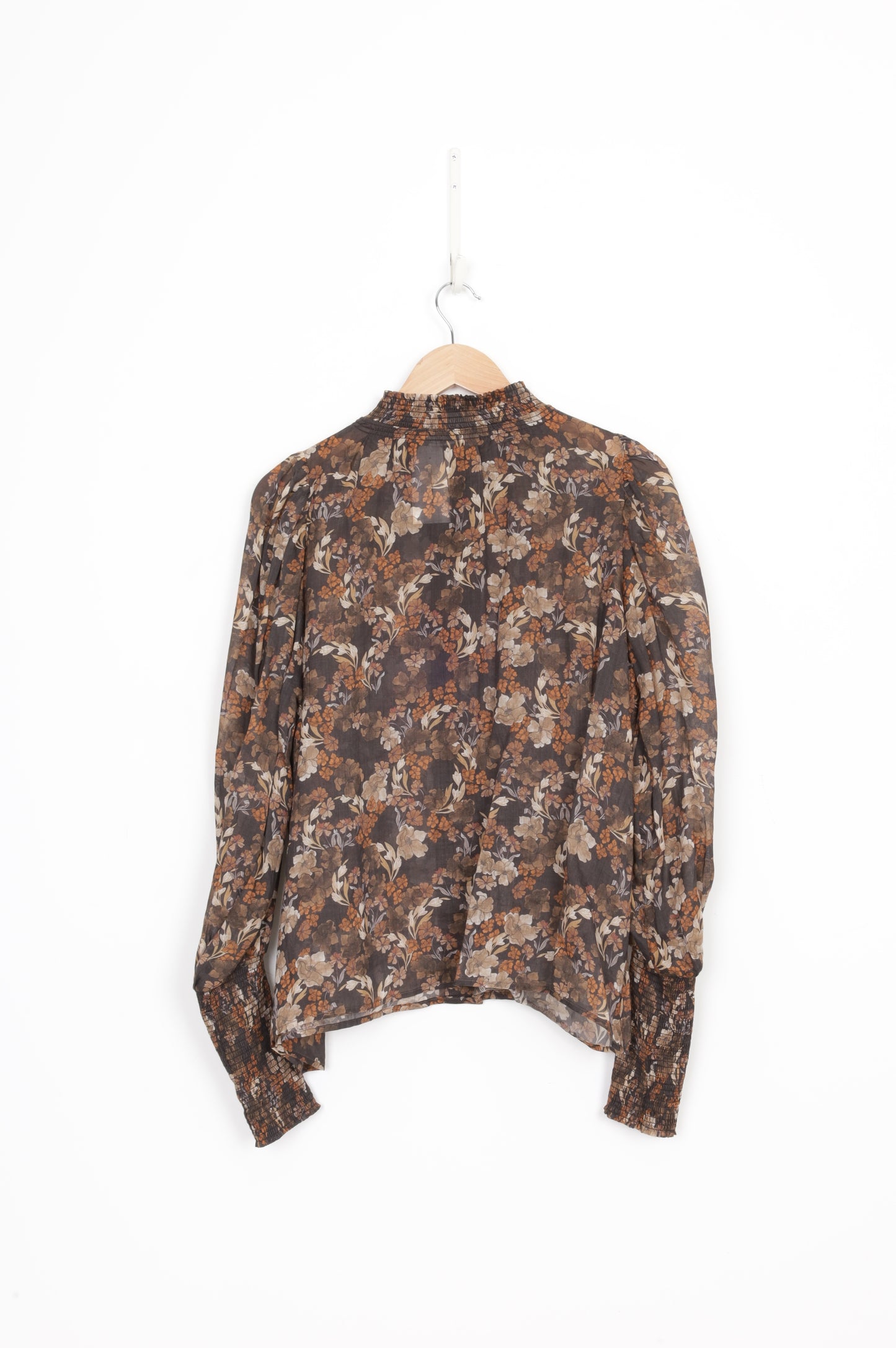 Morrison Womens Grey Blouse Size 1