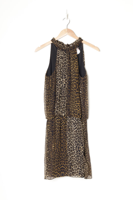 Marilyn Seyb Womens Brown Dress Size 8