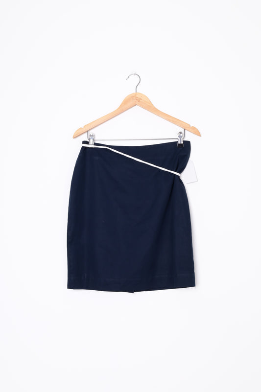 Versace Classic V2 Womens Blue Mini Skirt Size 44