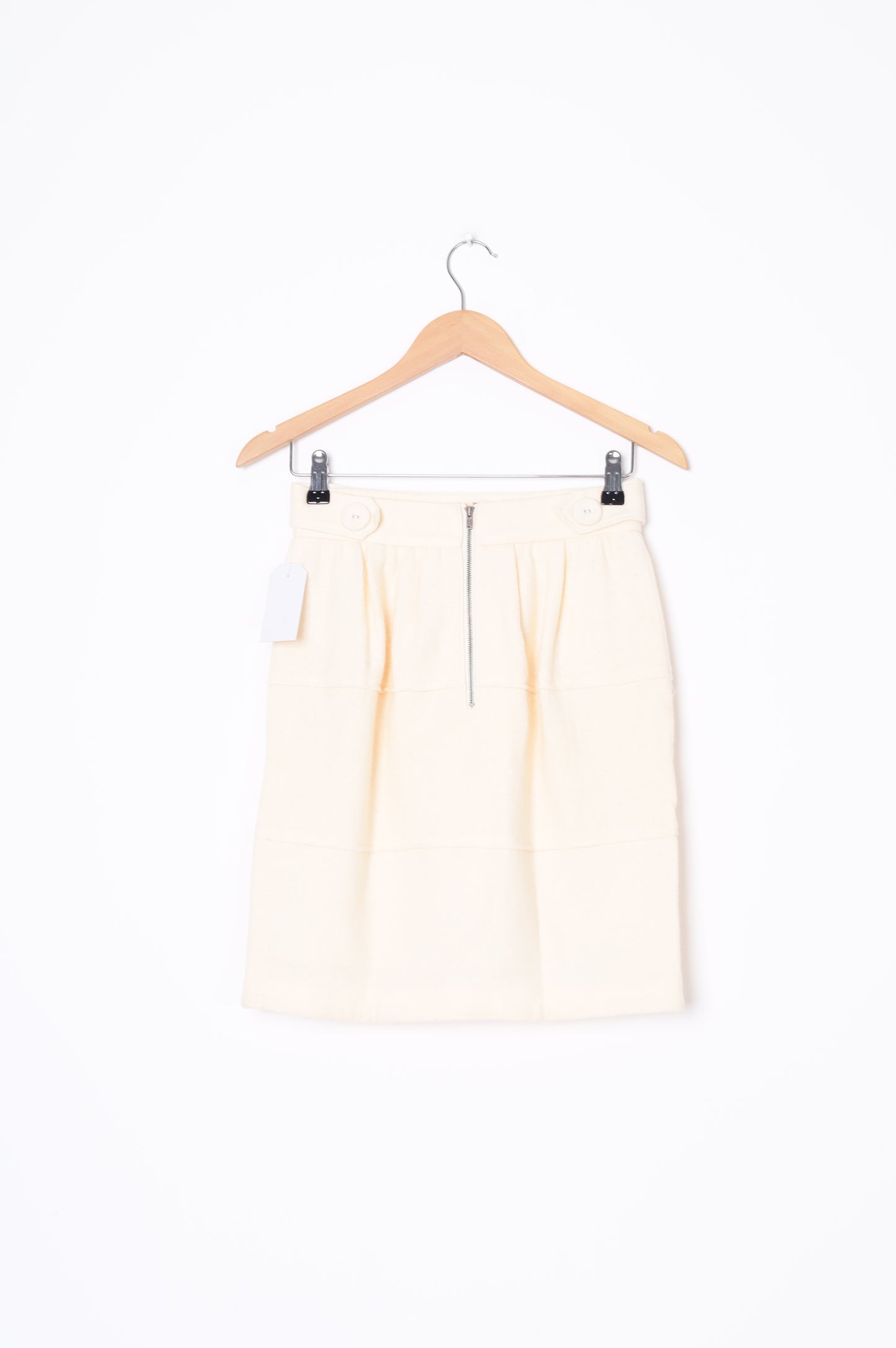 Jill Stuart Womens Cream Skirt Size 2