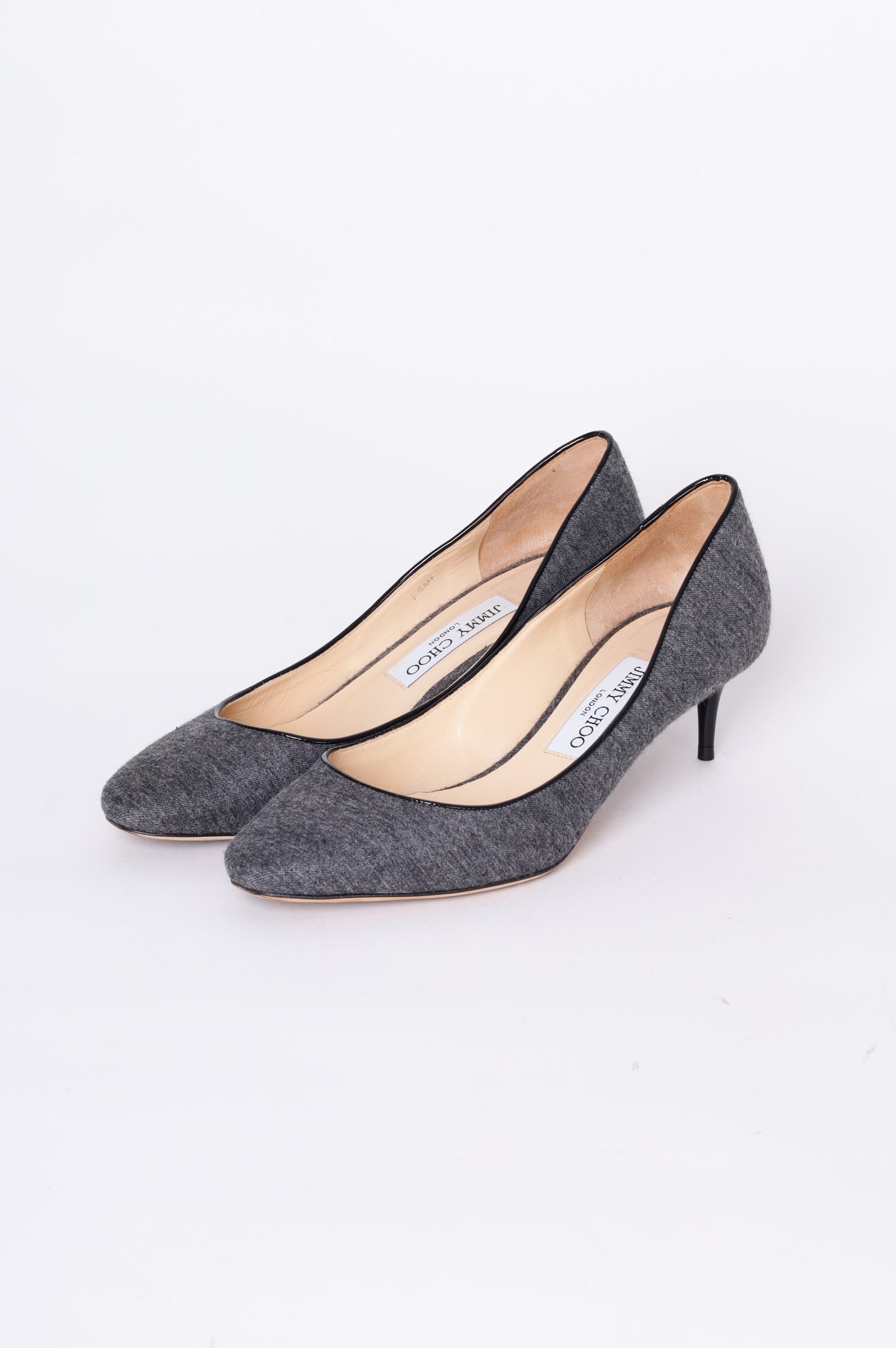 Jimmy Choo Womens Grey Heels Size EU 38