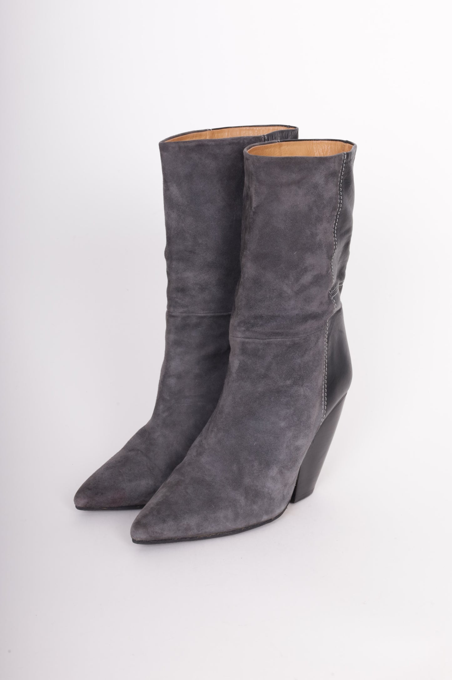 IRO Womens Grey Boots  Size EU 40