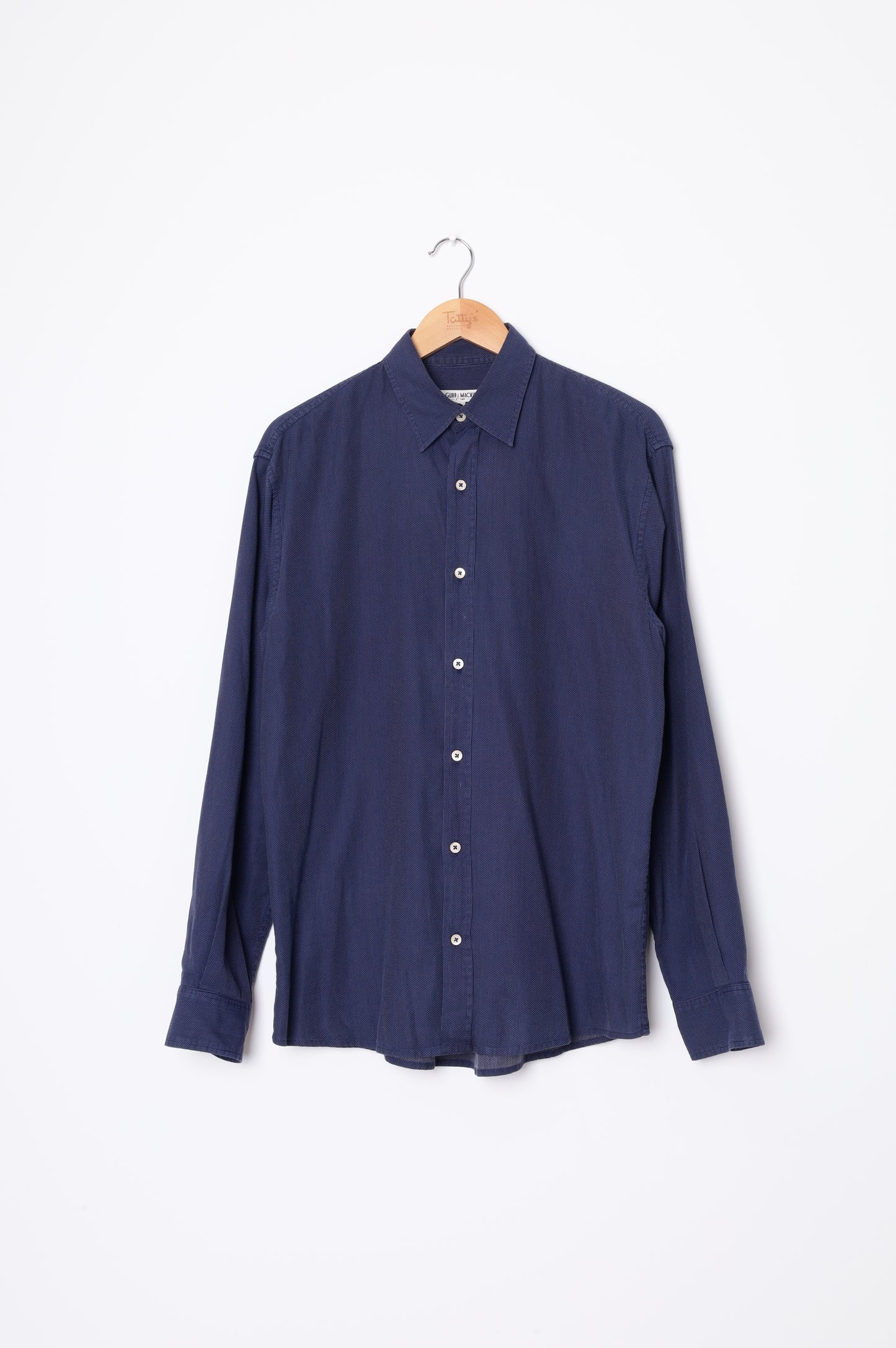 Gubb & Mackie Mens Blue Shirt Size L
