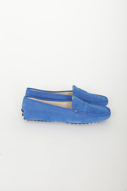 Tod's Womens Blue Shoes Size EU 38