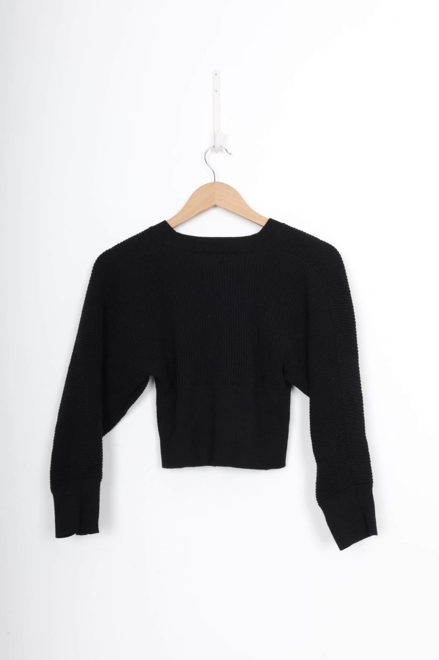 Alpha 60 Womens Black Cardigan Size XS