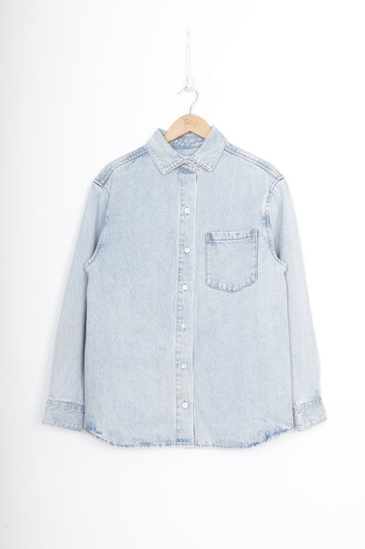 Assembly Label Womens Blue Jacket Size 8