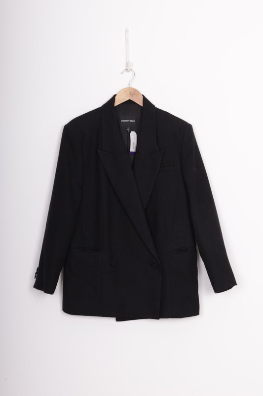 Country Road Womens Black Blazer Size 12
