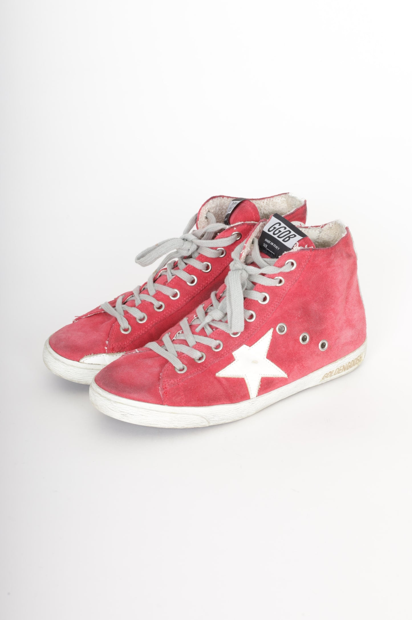 Golden Goose Womens Red Sneakers Size 37