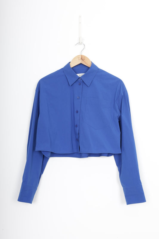 Cos Womens Blue Shirt Size EU 34