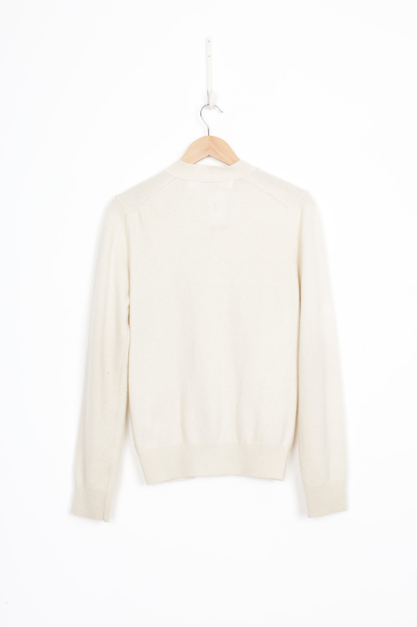 Comme Des Garcons Play Womens White Cardigan Size S