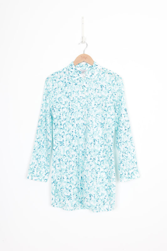 Tommy Bahama Mens Blue Shirt Size S