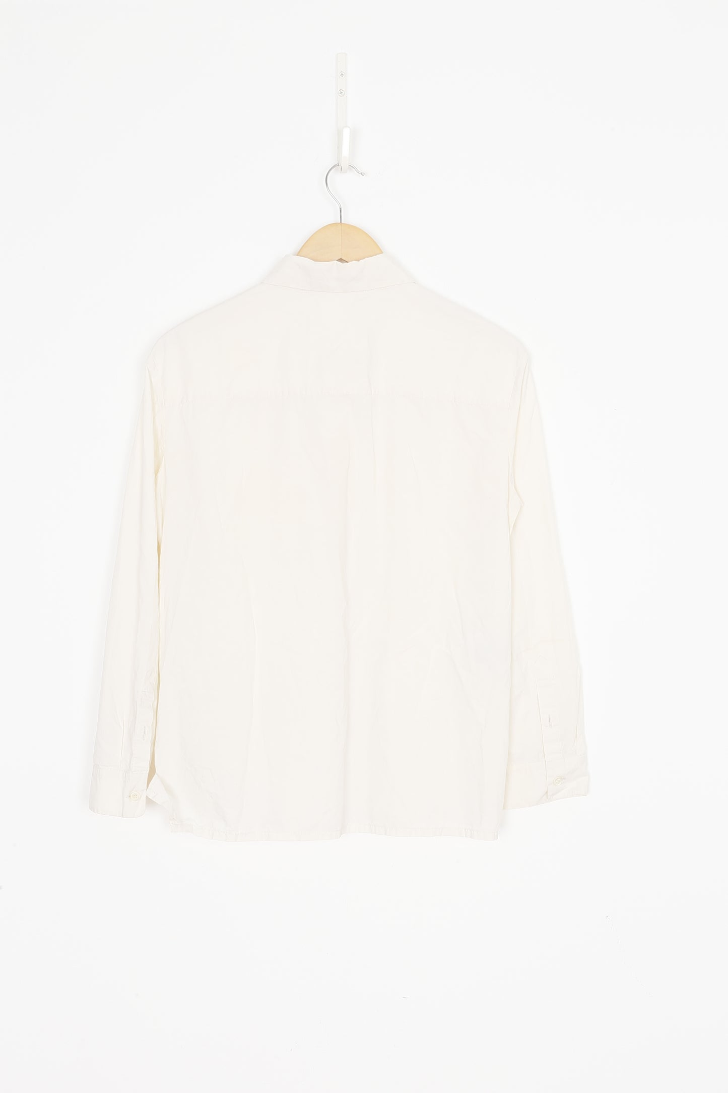 Prada Womens Cream Shirt Size 42