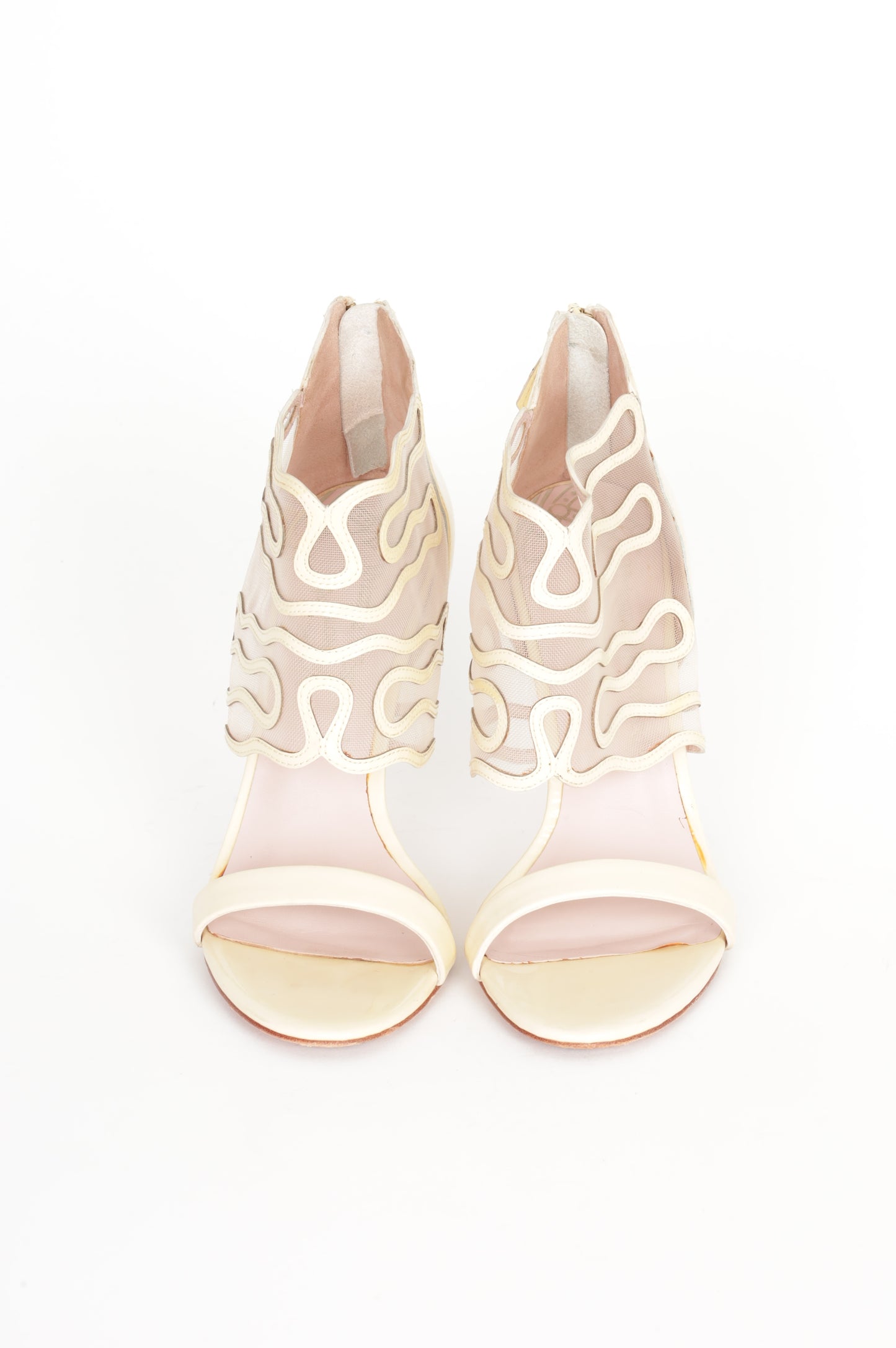 Vivienne Westwood Womens Cream Heels Size 39