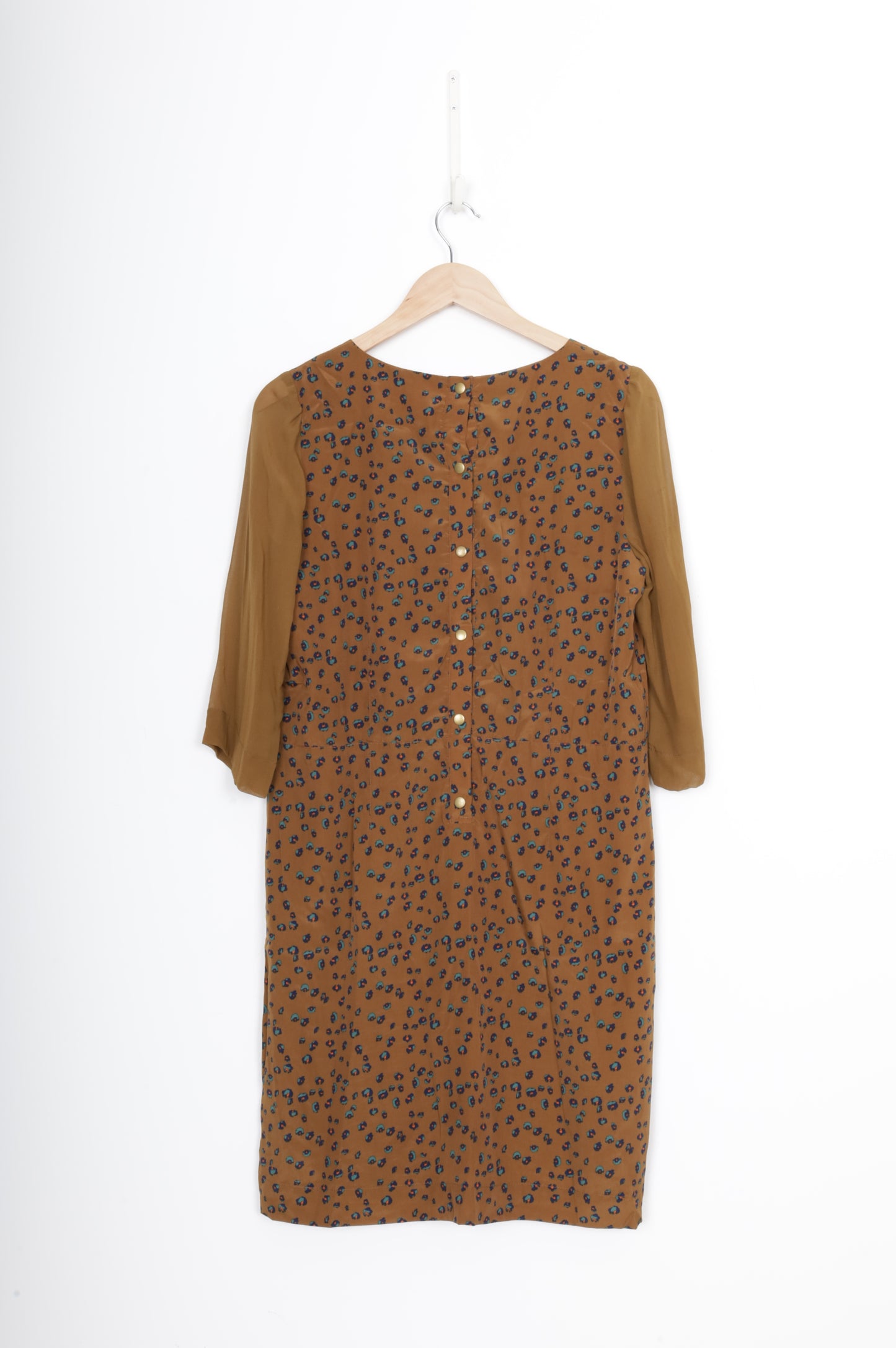Juliette Hogan Womens Brown Dress Size 12