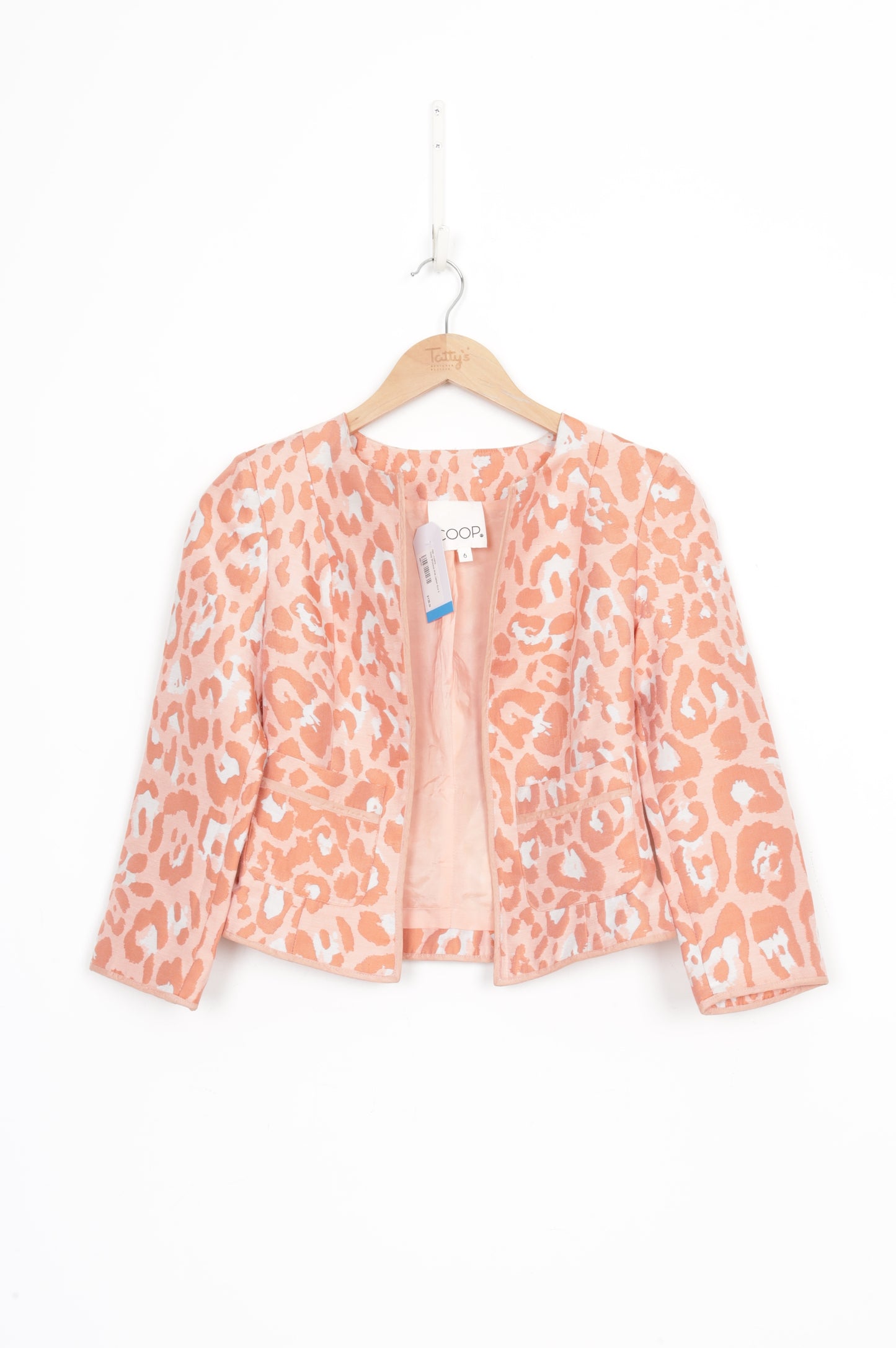 Coop Womens Pink Jacket Size 6