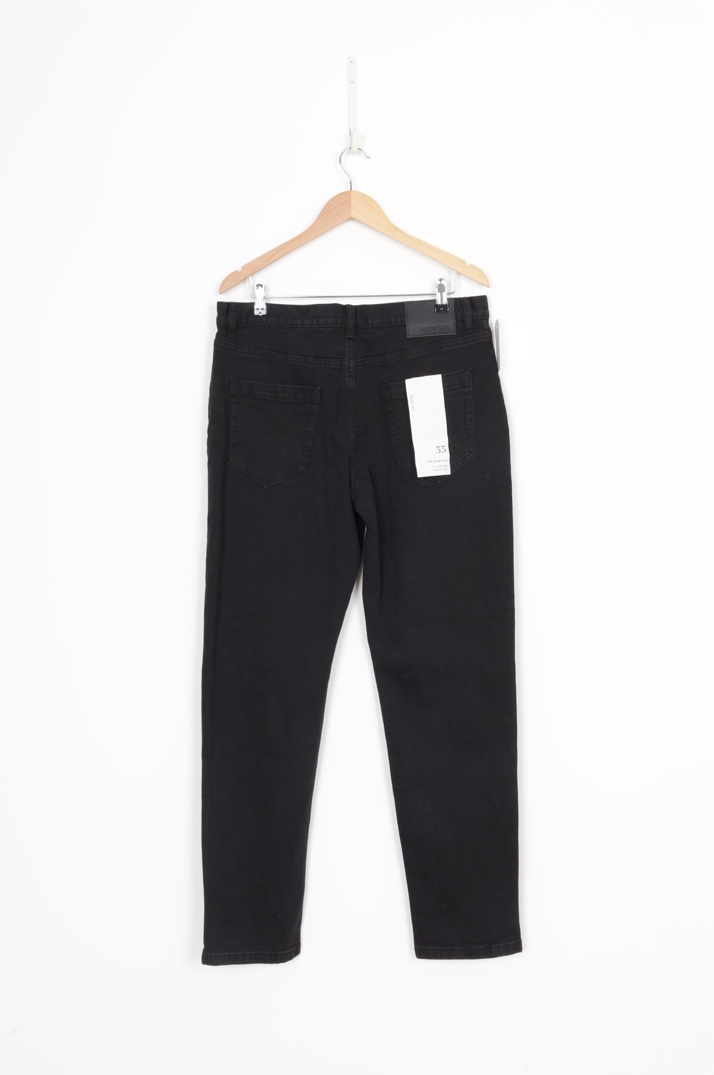 S/B By Saba Mens Black Jeans Size W 33