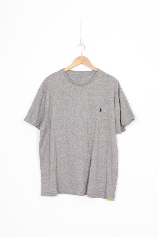 Polo Ralph Lauren Mens Grey T-shirt Size XL