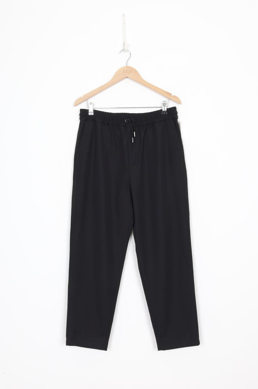 Maison Kitsune Mens Black Pants Size L