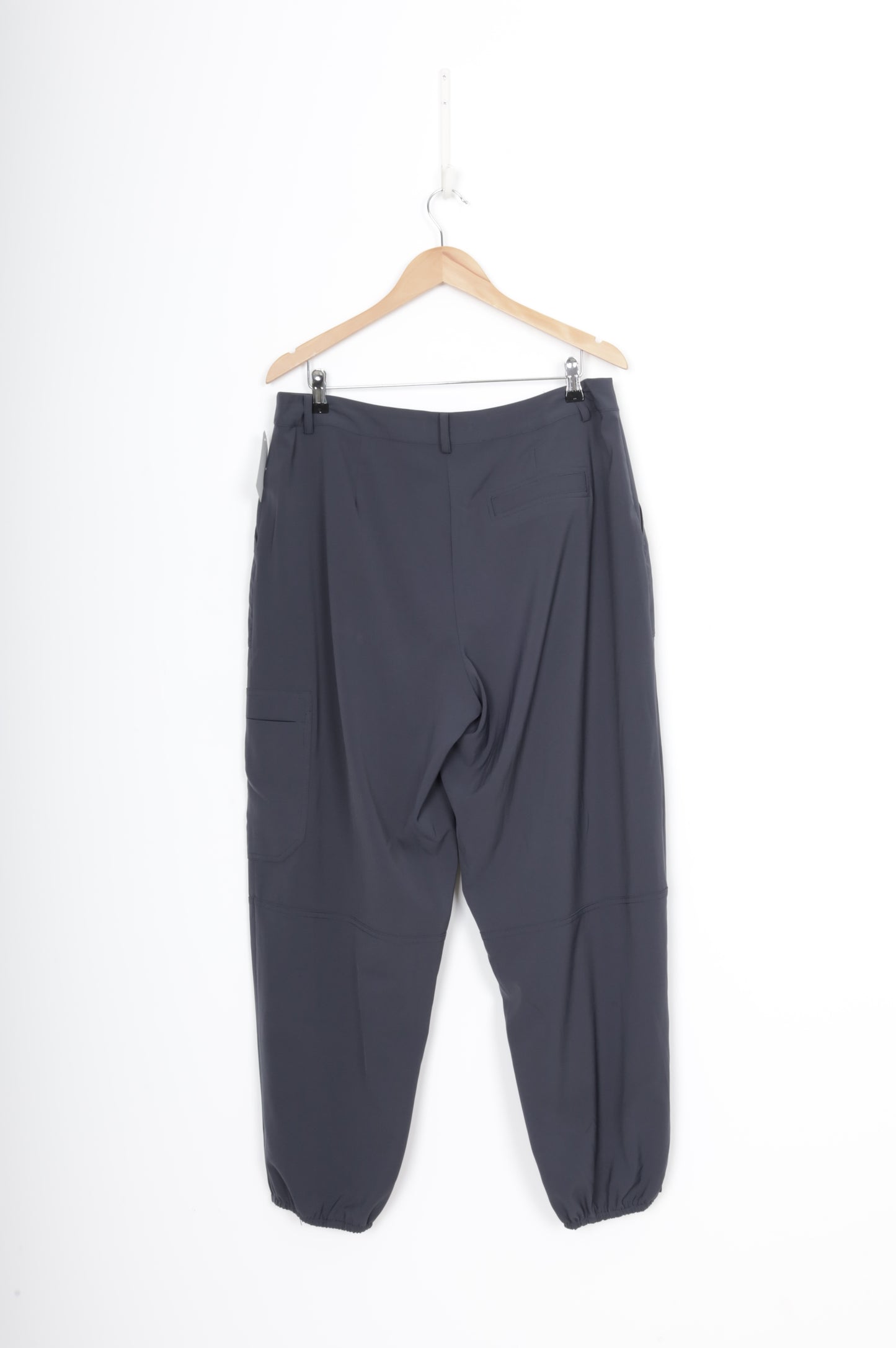 Max Womens Grey Pants Size 14