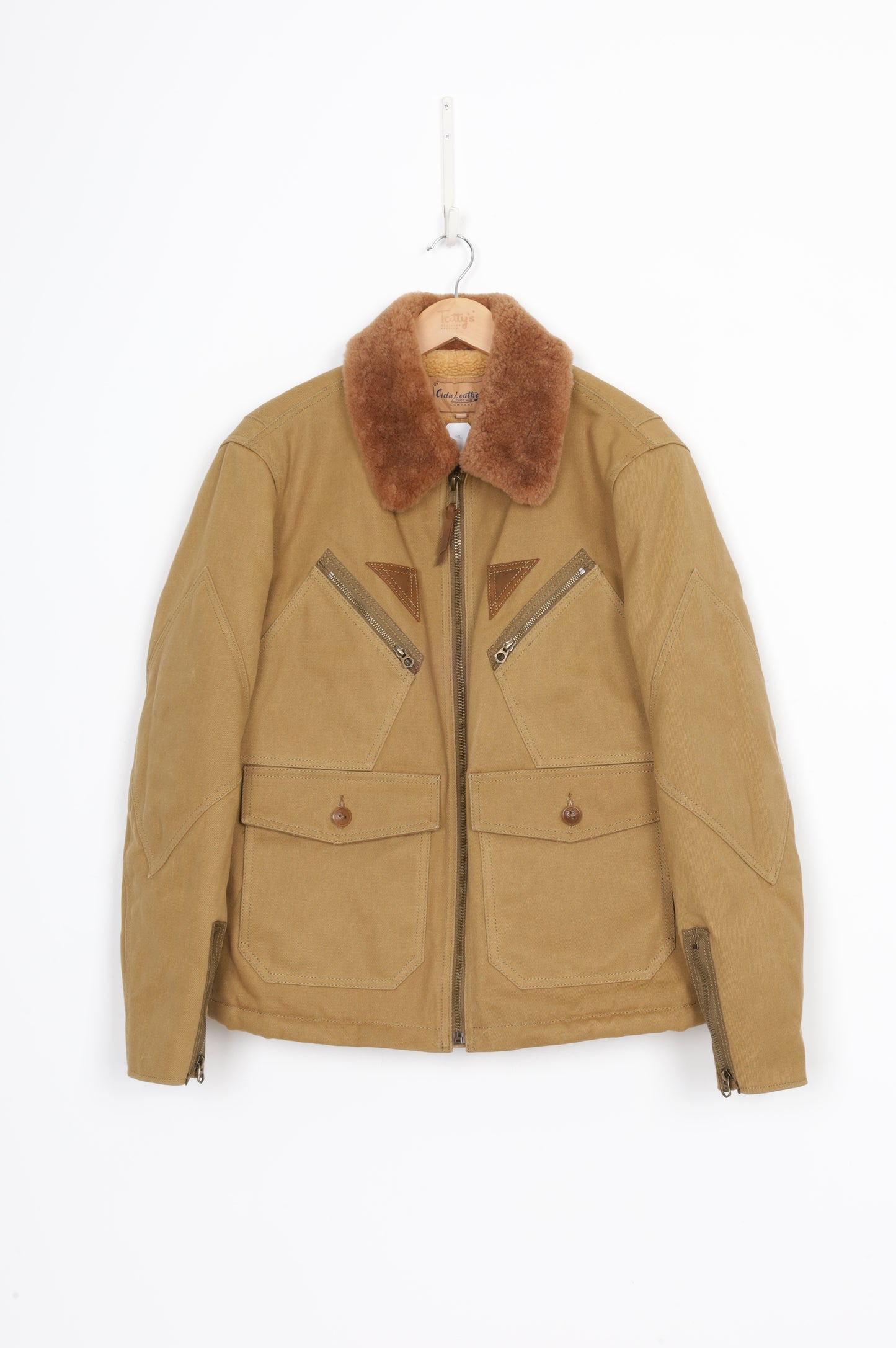 Cidu Leathers Mens Green Jacket Size XXXL