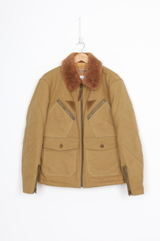 Cidu Leathers Mens Green Jacket Size XXXL