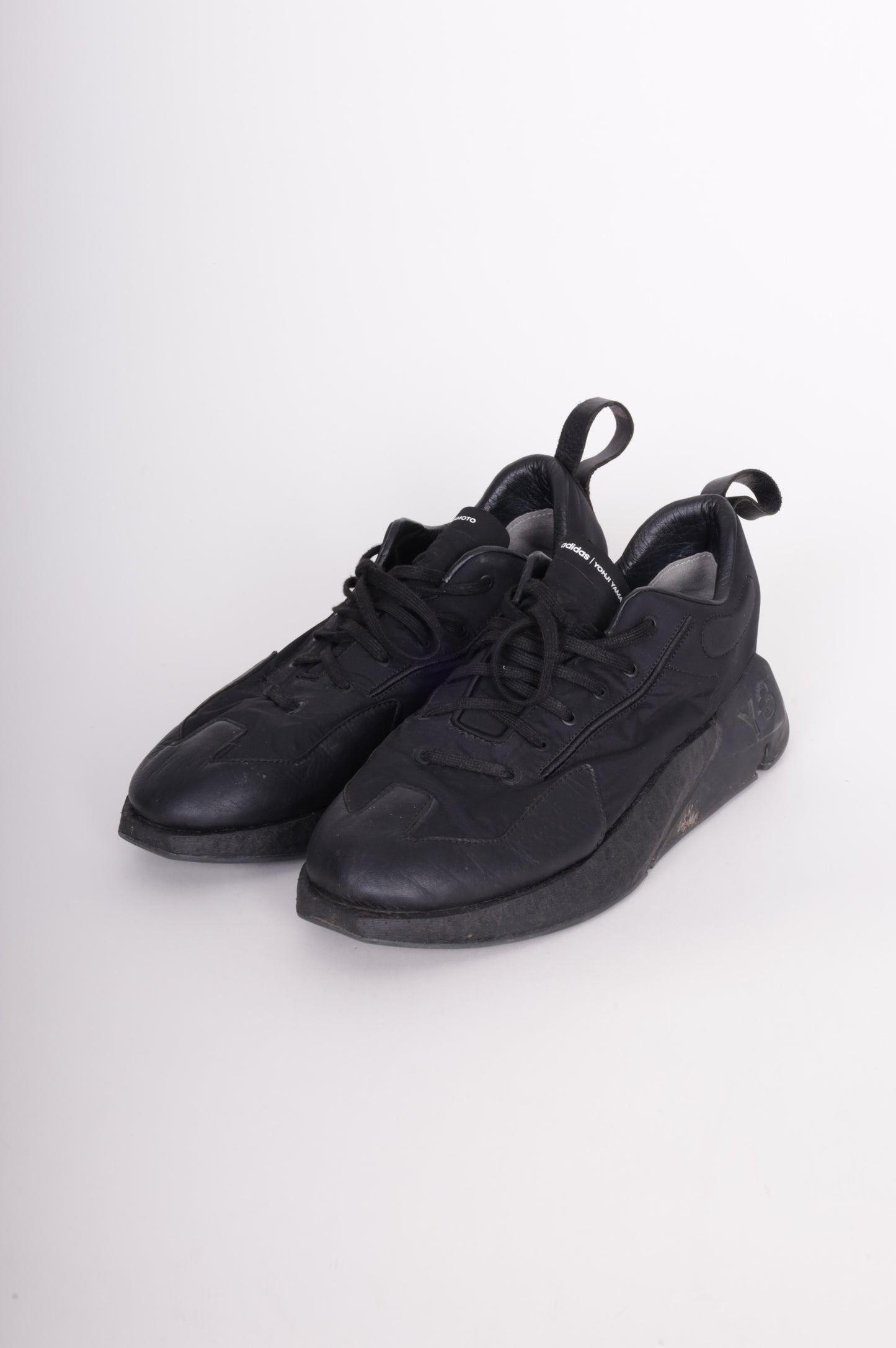 Adidas Y-3 Mens Black Sneakers Size EU 44.5