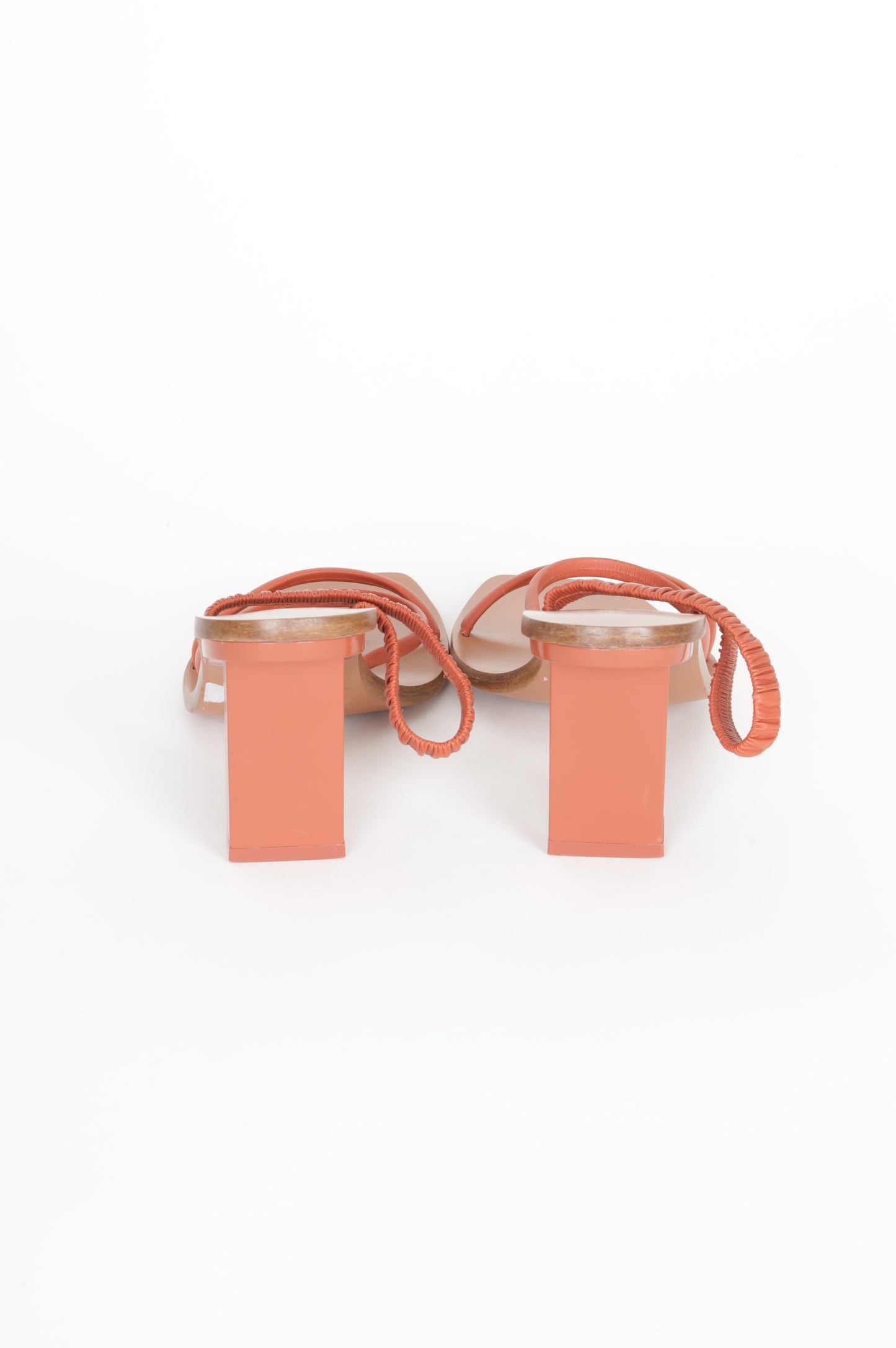 Cult Gaia Womens Brown Heels Size EU 40.5