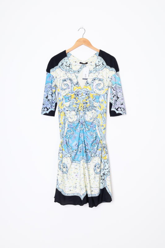 Roberto Cavalli Womens Blue Dress Size 48