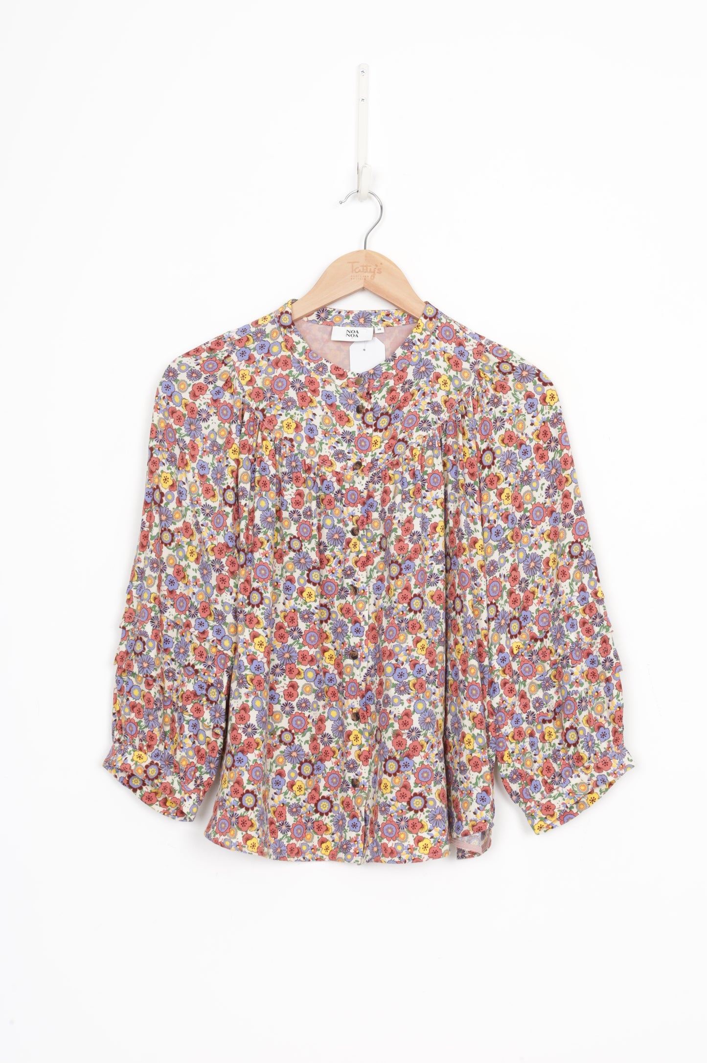 Noa Noa Womens Purple Shirt Size 38