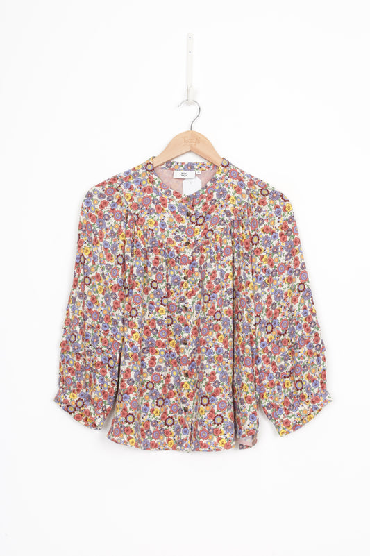 Noa Noa Womens Purple Shirt Size 38