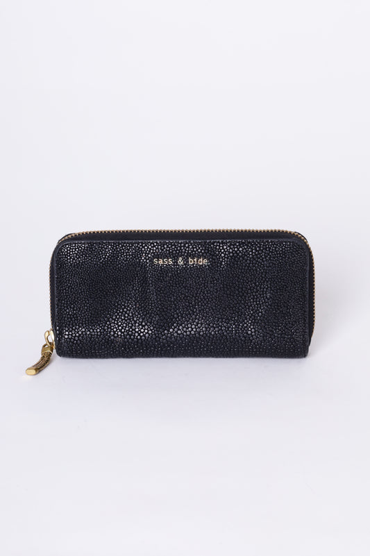 Sass & Bide Womens Black Wallet Size O/S