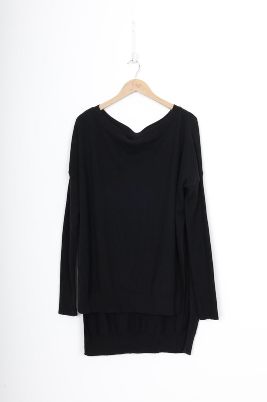 October Reign Womens Black Jumper Size 2