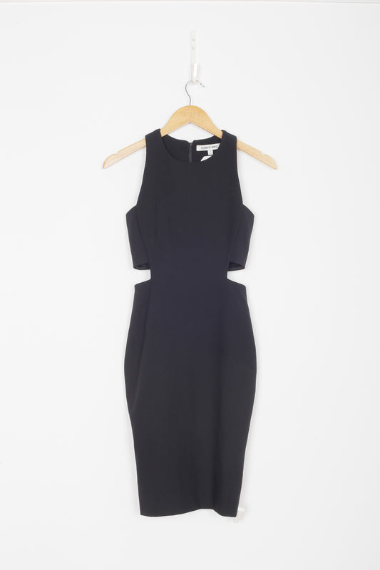 Elizabeth & James Womens Black Dress Size 2