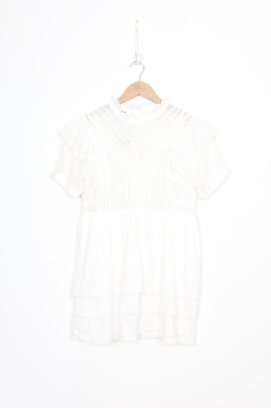 Sir. Womens White Dress Size 2